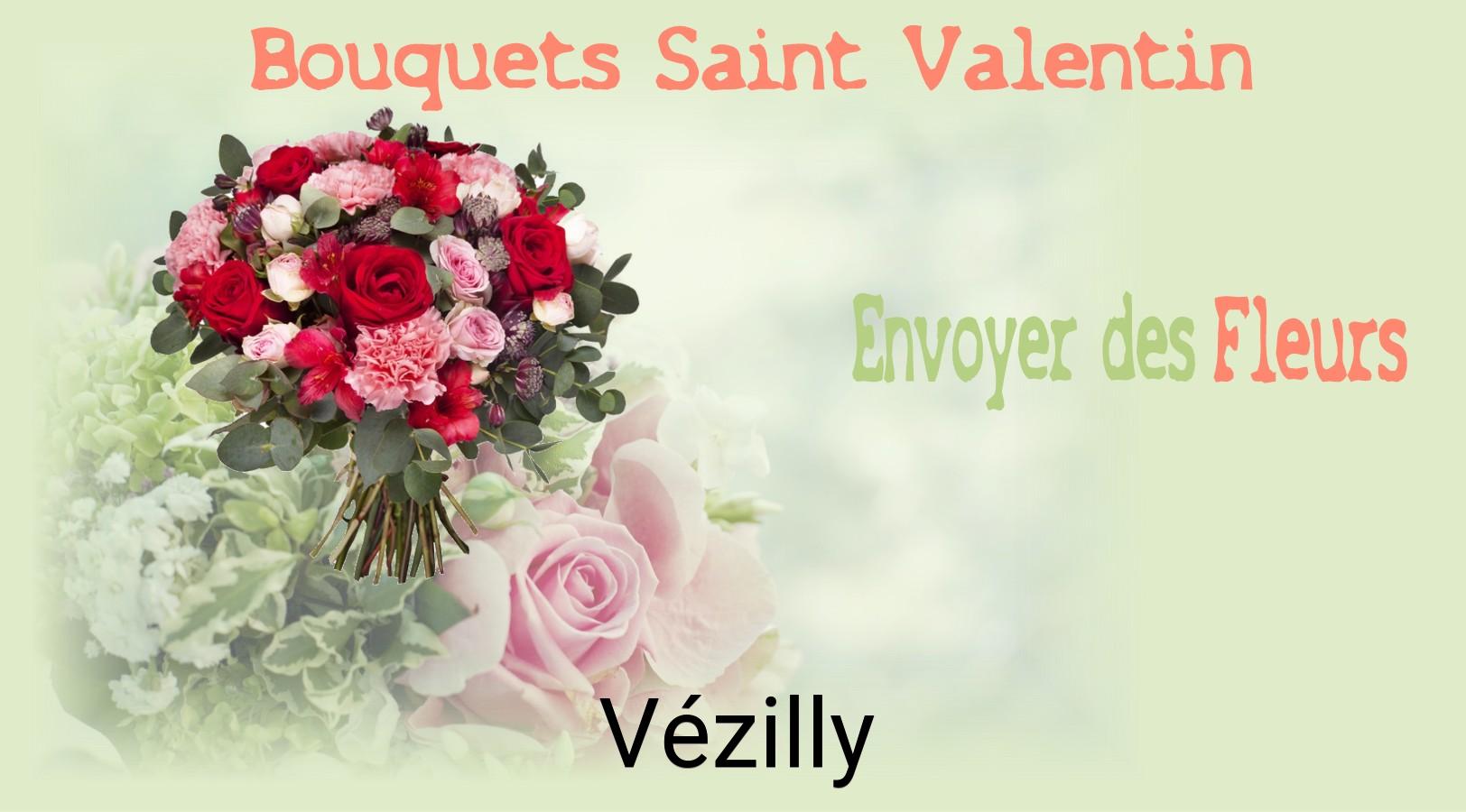 Roses de Saint-Valentin livrées à Vézilly